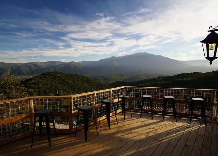 Villa Maison Chaleureuse Avec Vue Imprenable Arboussols Foto