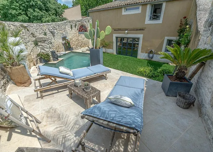 Le Baratier - Demeure De Charme Sauna & Piscine Calvisson photo