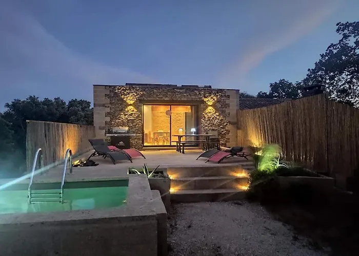 ור פון דו גאר Cottage In A Provencal Renovated Farmhouse תמונה