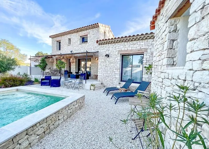 Mas De Charme A 8Kms D'Uzes Villa Flaux photo