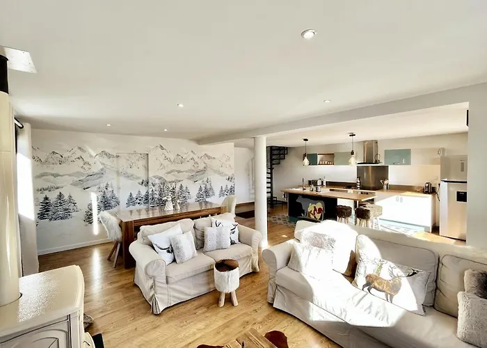 Charmant Duplex, 110M2, 7 Minutes Des Pistes, 8 Couchages, Belle Vue Sur Les Montagnes, Cheminee Formigueres photo
