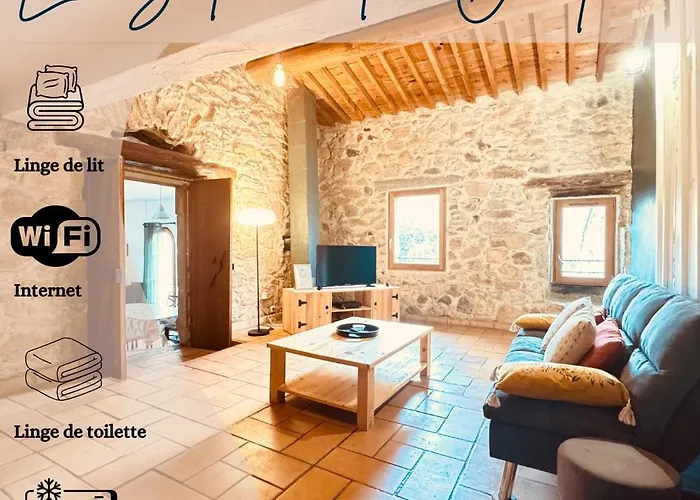 5Min Baignade En Riviere Animaux Accepte Toit Terrasse Apartment Bize-Minervois photo