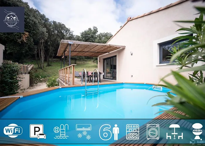 La Casa Garriga - Pont Du Gard - Nimes Villa Ledenon photo