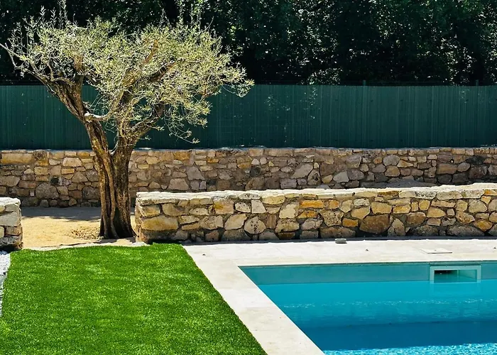 Maison Villa Malon Sud Aubussargues Uzes Nimes Avec Piscine fotorgafie