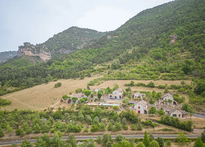 Gite Gite 4/6 Pers. Au Castel De La Peyre Les Vignes Foto
