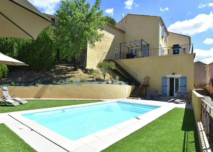 Vila Peaceful Poolside Escape Montouliers fotorgafie