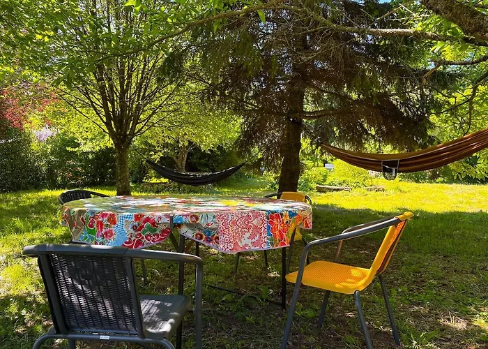 صورة L'Eau Vive Villa 6 Pers Parc 3000M2 A 50 M De La Riviere Fraisse-sur-Agout