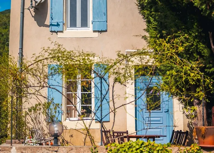 La Maison Bleue, Nid Chaleureux En Bord De Riviere Rennes-les-Bains Foto