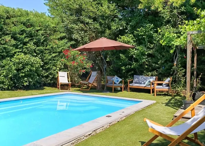 صورة Proche Carcassone Chambre Avec Salle De Bain Et Wc Privee Piscine Salon Et Kitchenette Partages Avec Voyageurs Cepie