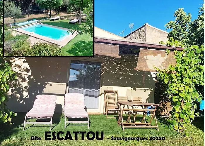 Escattou Villa Souvignargues foto