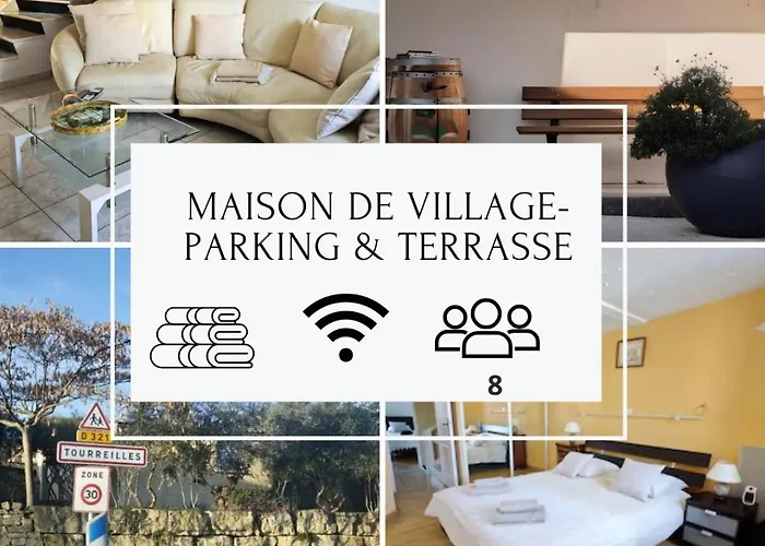 Tourreilles Charmante Maison De Village 8 Personnes Avec Parking Gratuit תמונה