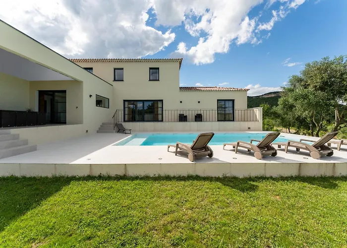 Villa Spacieuse Et Accueillante La Roque-sur-Cèze 사진