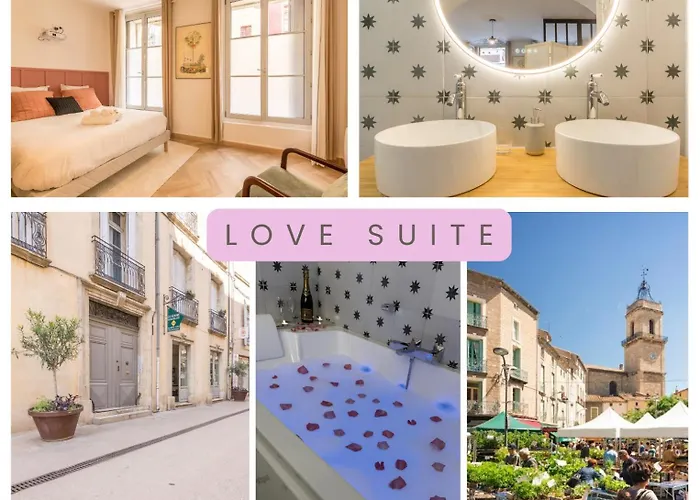 Love Suite - Balneo - Videoprojecteur - Plein Centre - Free Wifi 뻬제나 사진