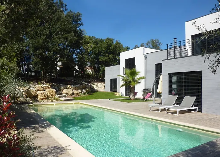 Studio D'Architecte Entre Mediterranee Et Cevennes 생-젤리-뒤-페스크 사진