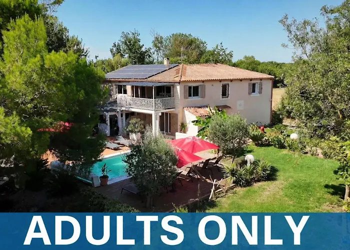 Villa Alyzea Chambre D'Hotes Reservee Aux Adultes Bessan照片