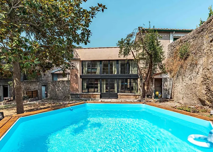 foto di Appartamento L'Orangerie- Loft élégant avec Piscine et jardin Conques-sur-Orbiel