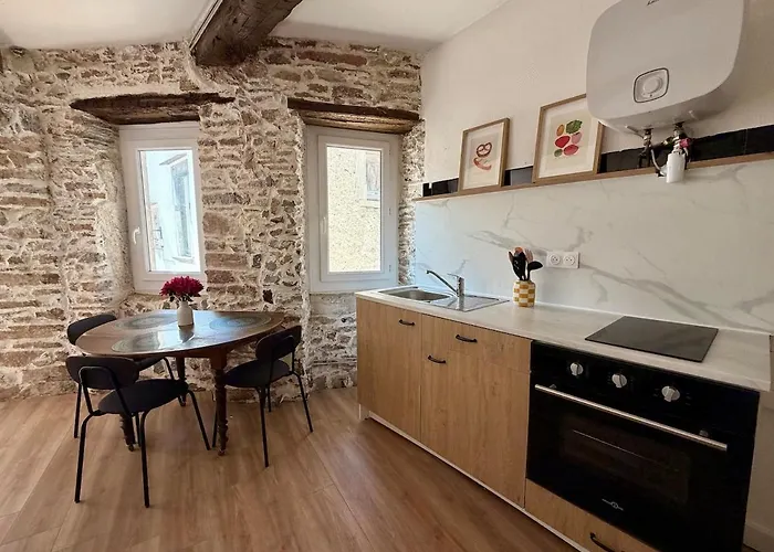 صورة Authentic Apartment In The Center Of The Village Saint-Pons-de-Thomieres