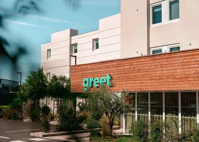 Greet Hotel Montpellier Aeroport Parc Des Expos 모기오 사진